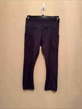 NYL High-Waist Pocket Leggings in‎ Gray Size Medium